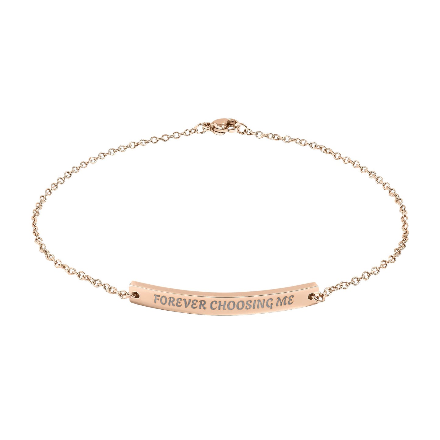 Curved Bar Anklet