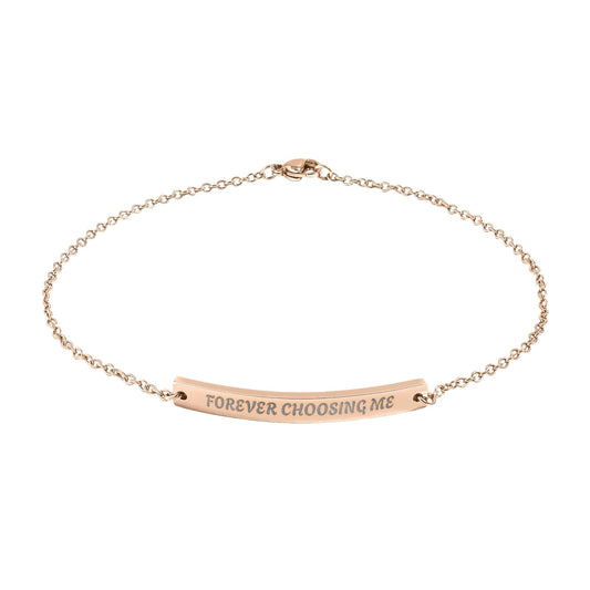 Curved Bar Anklet