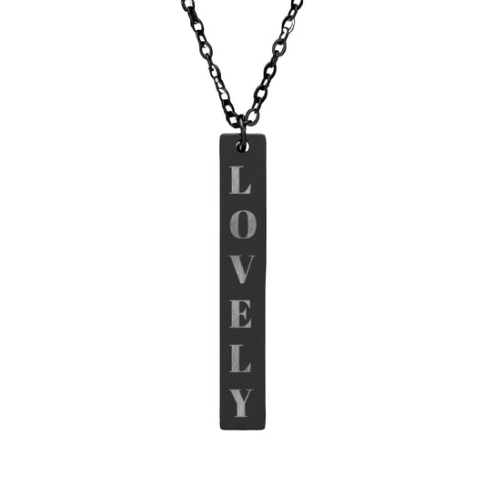 Vertical Bar Necklace