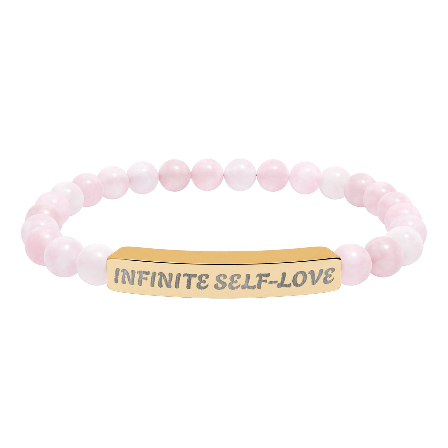 Natural Stone Stretch Bar Bracelet