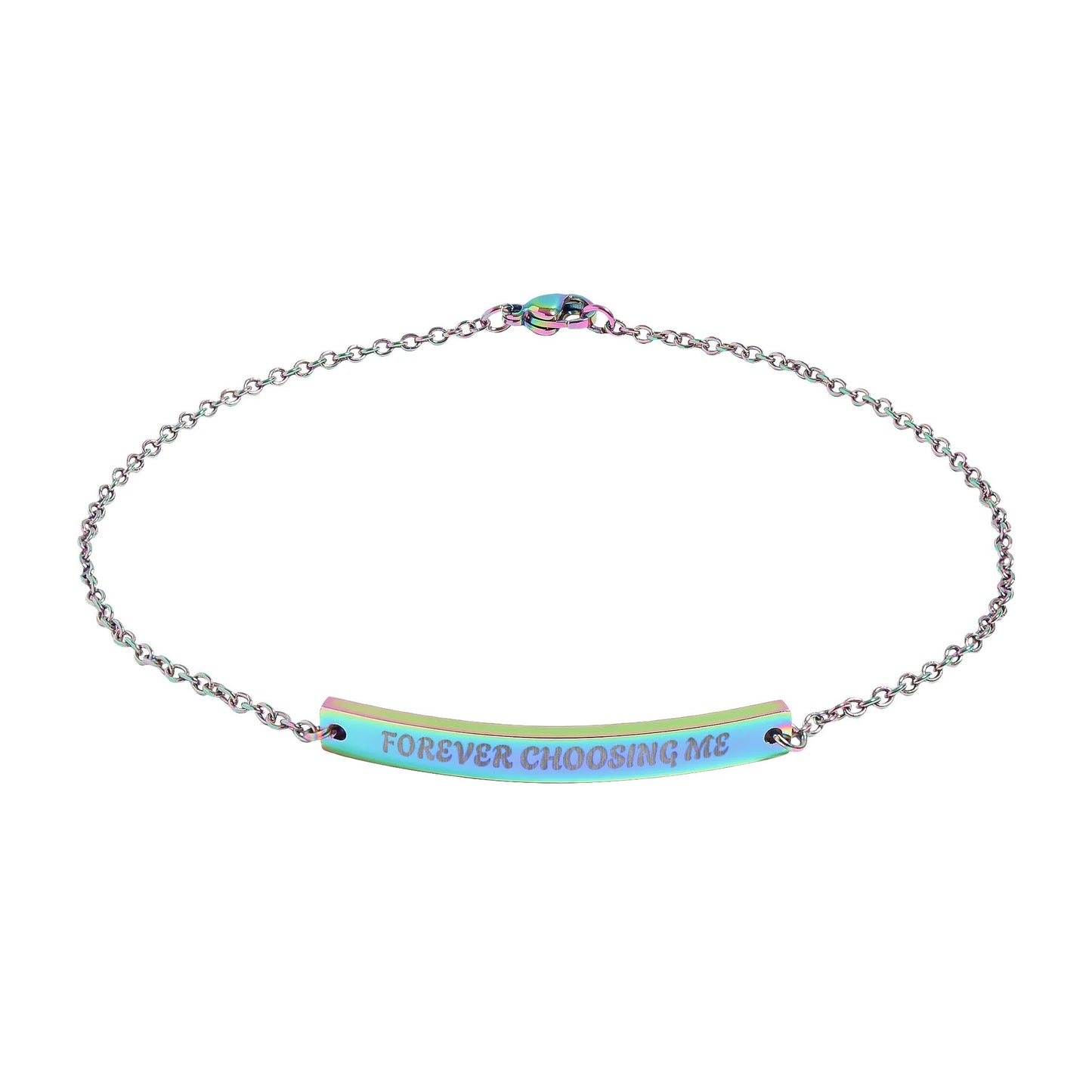 Curved Bar Anklet