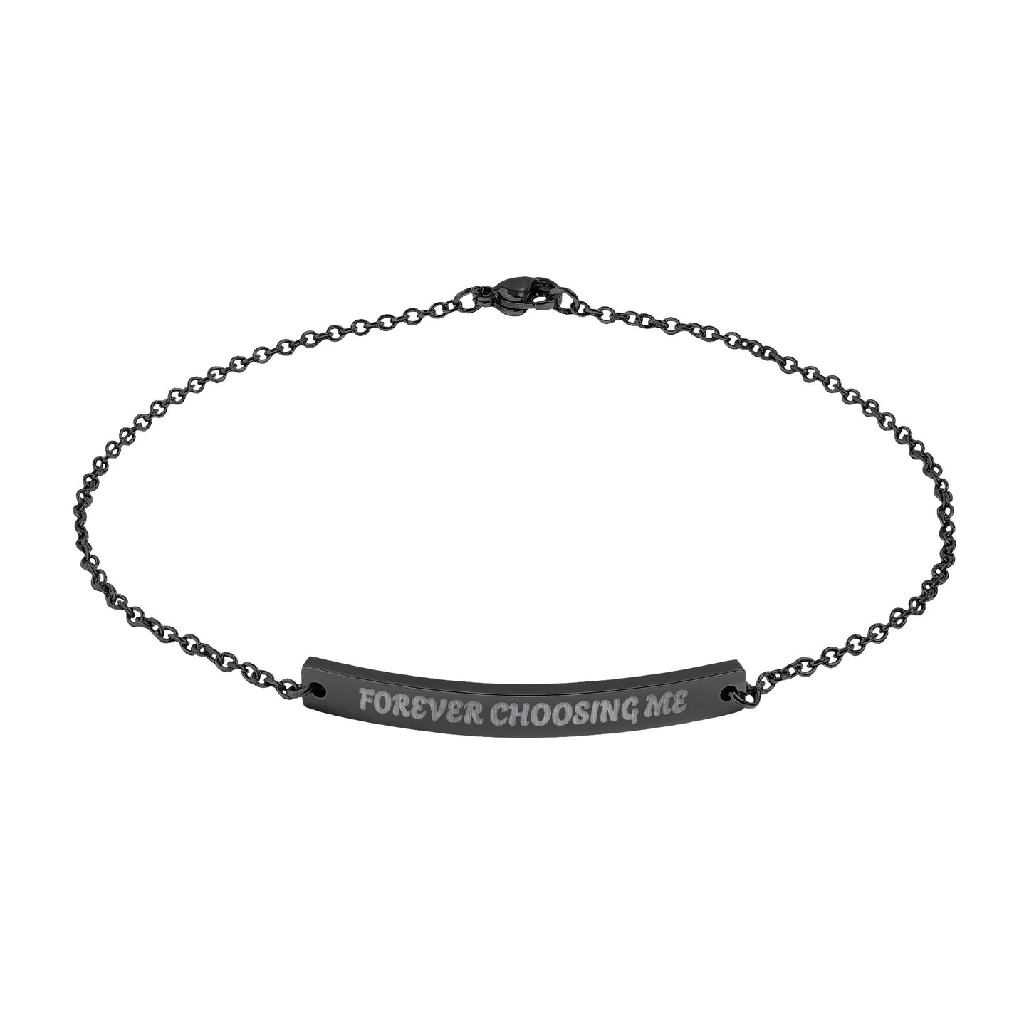 Curved Bar Anklet