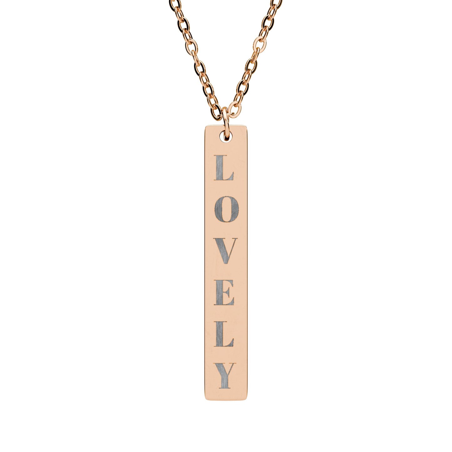 Vertical Bar Necklace