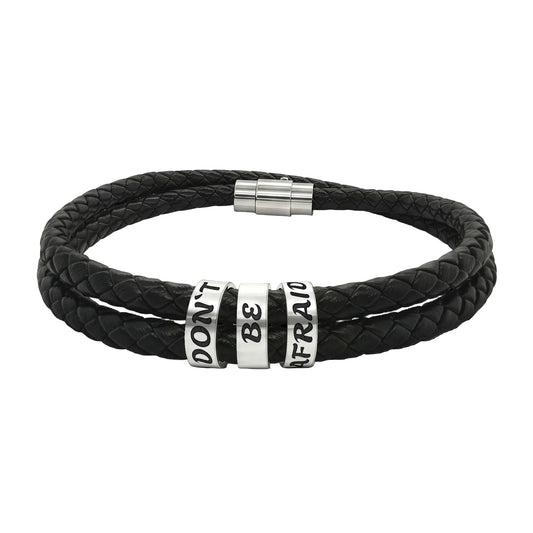 Bracelet with Beads — “Don't Be Afraid”
