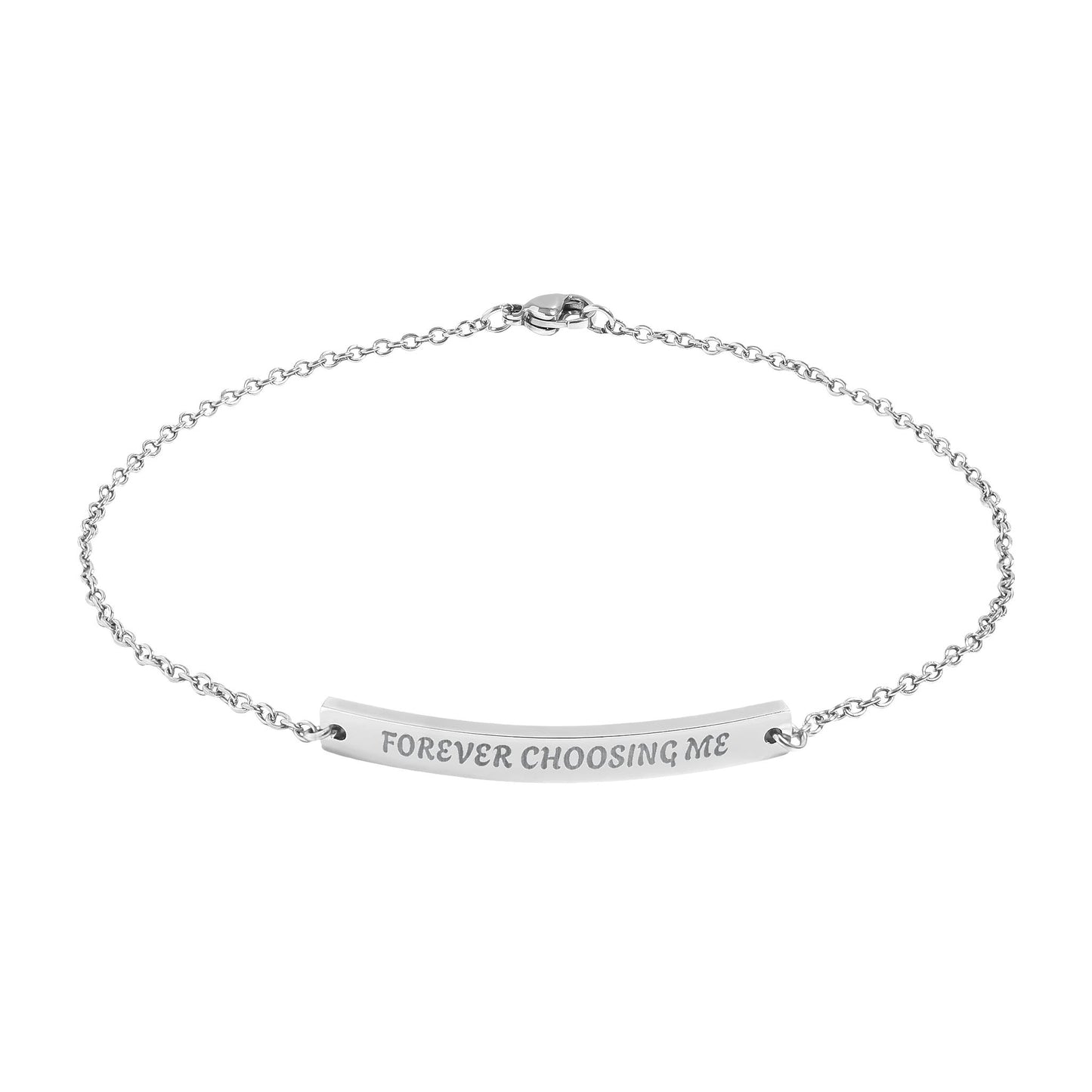 Curved Bar Anklet