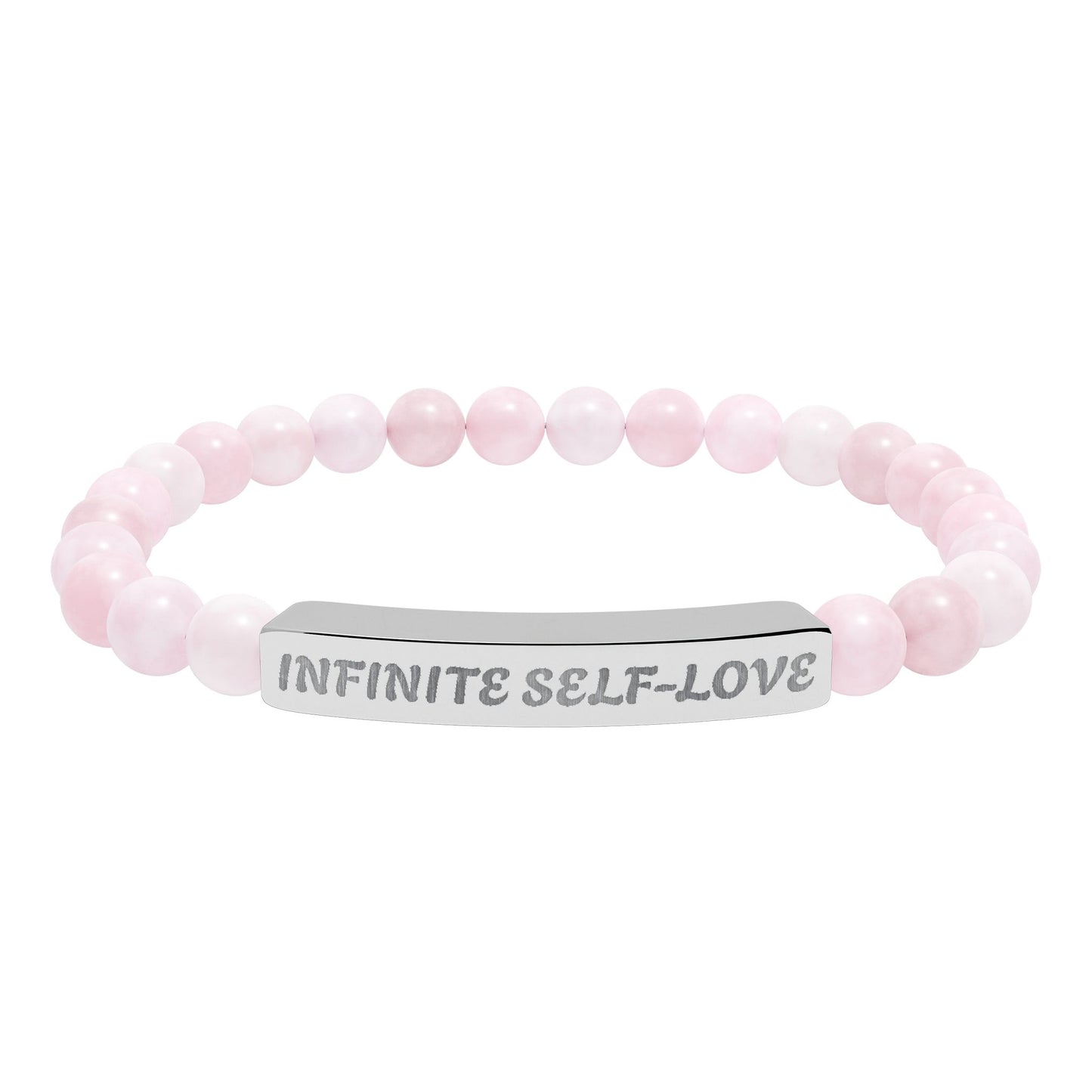 Natural Stone Stretch Bar Bracelet