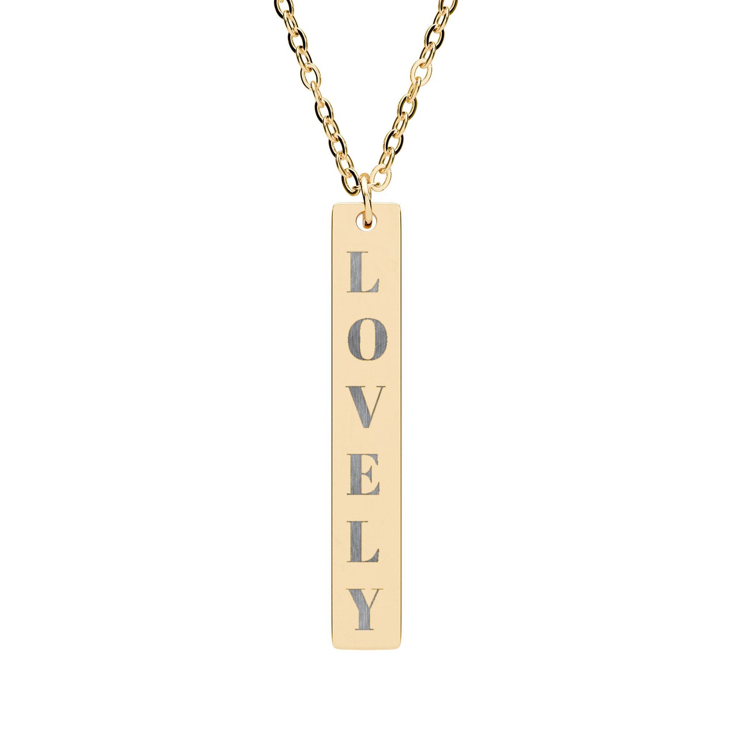 Vertical Bar Necklace