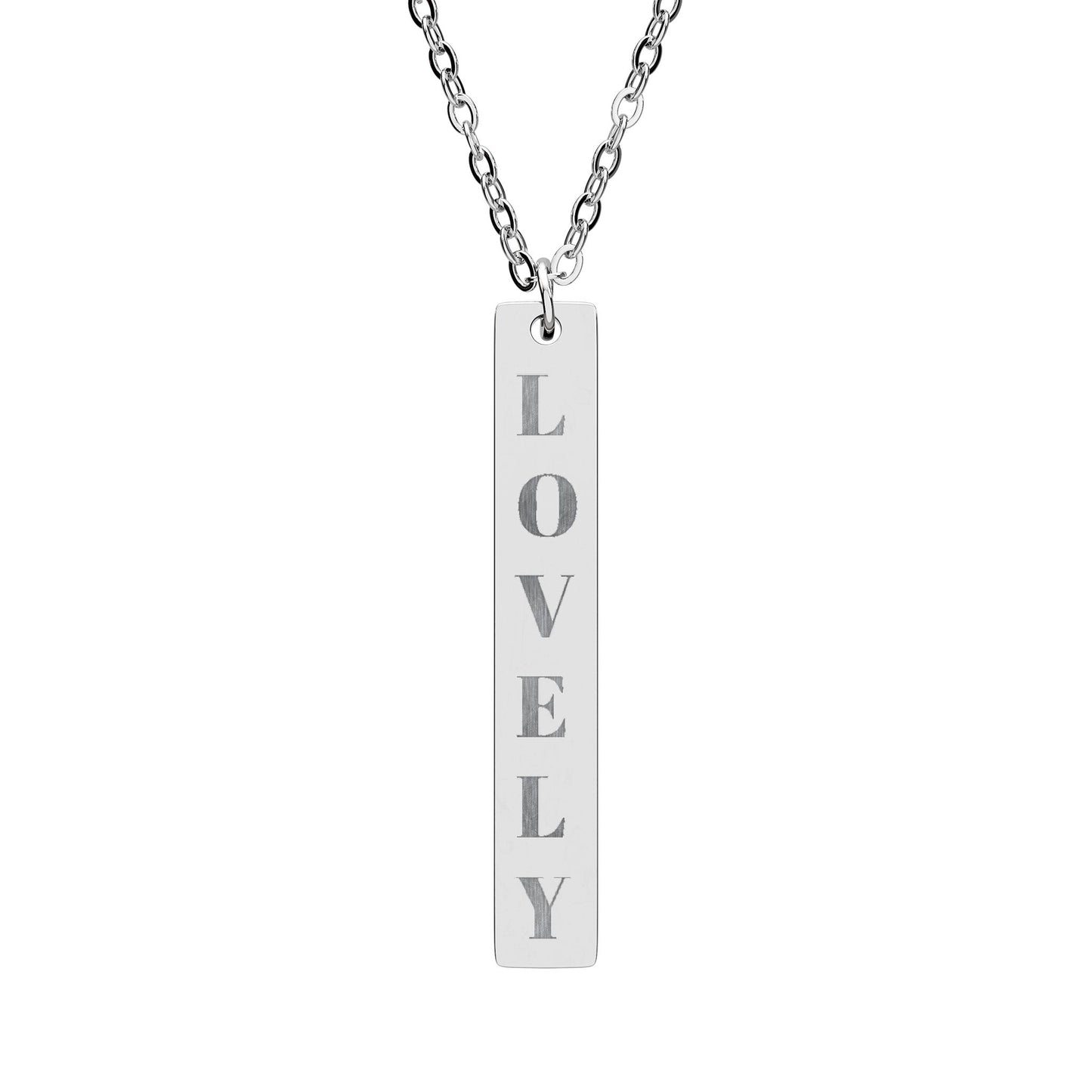 Vertical Bar Necklace