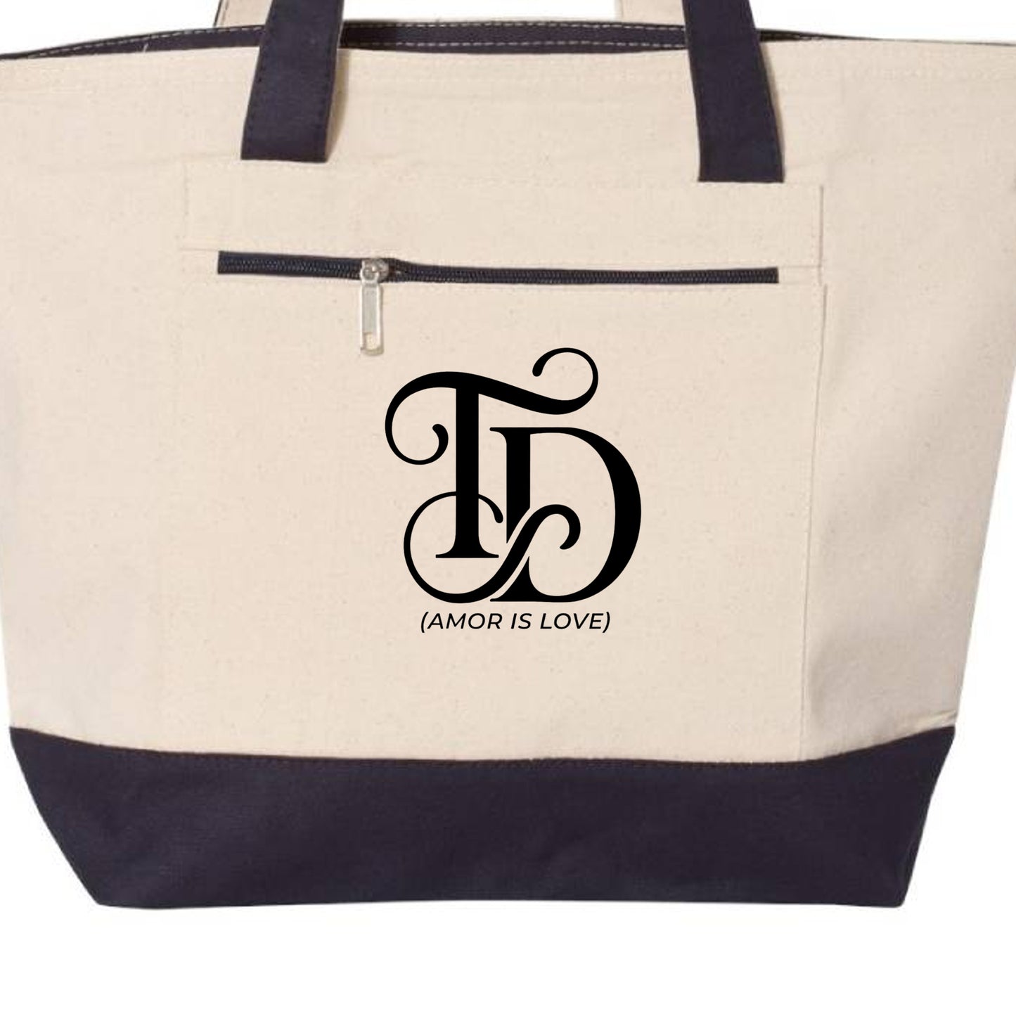 Natural/ Navy - Q1300 - FRONT